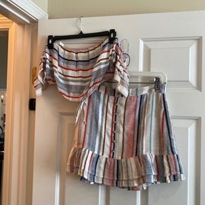 American Eagle Outfitters Top & Skirt Set
